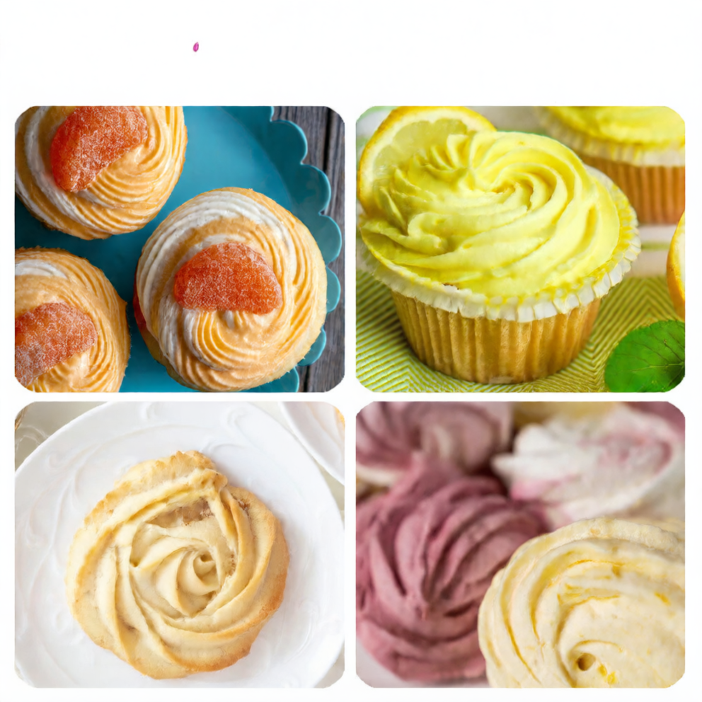 40-Piece Silicone Cake Mold Baking Tool Set